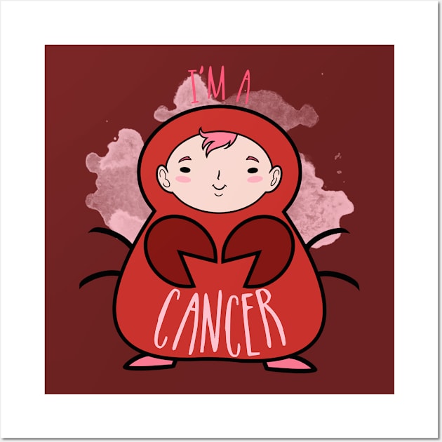 I'm a Cancer Wall Art by omai